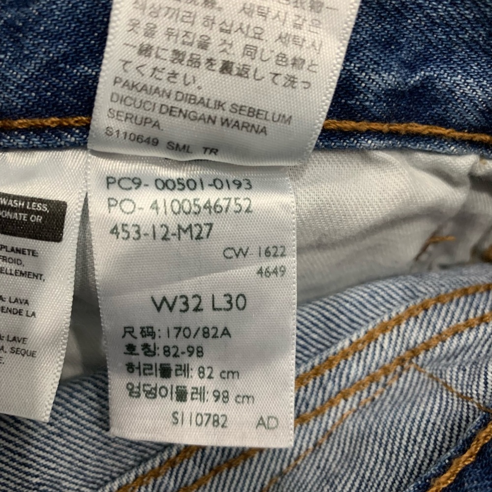 Original Levis 501 Button Fly Denim Jeans - Picture 8 of 9